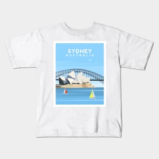 Sydney Opera House, Australia Kids T-Shirt